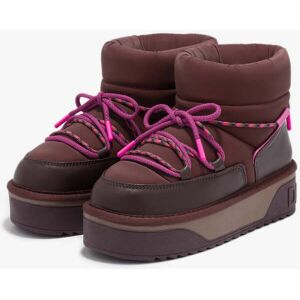 D.FRANKLIN Botas de Mulher à Prova de Água - Tamanho 37 - Nordic V2 Low Lace Chocolate - Chocolate D.FRANKLIN Botas de Mulher à Prova de Água - Tamanho 37 - Nordic V2 Low Lace Chocolate - Chocolate
