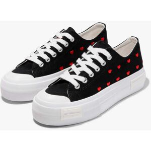 Tênis com Desconto de Mulher - D.Franklin – Tamanho 36 - One Way Low From Heart Black - Black Tênis com Desconto de Mulher - D.Franklin – Tamanho 36 - One Way Low From Heart Black - Black