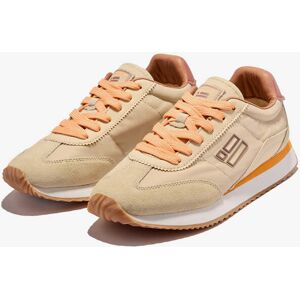 Tênis de Mulher - D.Franklin – Tamanho 39 - Vantage 76 Beige / Orange - Tênis de Mulher - D.Franklin – Tamanho 39 - Vantage 76 Beige / Orange -