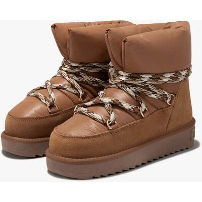 D.FRANKLIN Botas de Mulher à Prova de Água - Tamanho 41 - Nordic Nova Low Bomb Tan - Camel D.FRANKLIN Botas de Mulher à Prova de Água - Tamanho 41 - Nordic Nova Low Bomb Tan - Camel