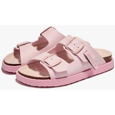 Sandálias de Couro Confortáveis D.Franklin - Chinelos D.Franklin – Vibe Sandals Buckle Champion Pink - Feitas em Espanha Sandálias de Couro Confortáveis D.Franklin - Chinelos D.Franklin – Vibe Sandals Buckle Champion Pink - Feitas em Espanha