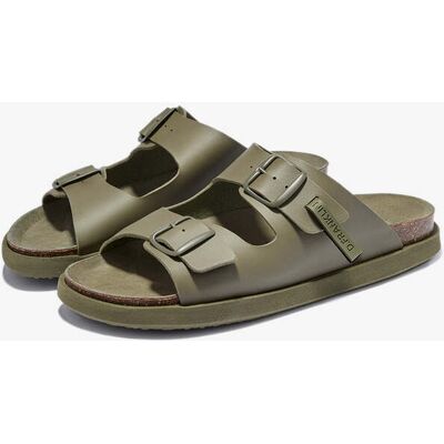 Sandálias de Couro Confortáveis D.Franklin - Chinelos D.Franklin – Tênis de Homem - D.Franklin – Tamaho 44 - Vibe Sandals Buckle Champion Khaki - Sandálias de Couro Confortáveis D.Franklin - Chinelos D.Franklin – Tênis de Homem - D.Franklin – Tamaho 44 - Vibe Sandals Buckle Champion Khaki -