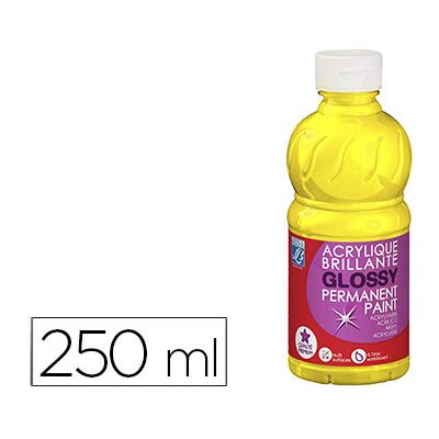LEFRANC&BOURGEOIS Pintura Acrilica L&B Brilho Amarelo Primario Boiao de 250ml LEFRANC&BOURGEOIS Pintura Acrilica L&B Brilho Amarelo Primario Boiao de 250ml