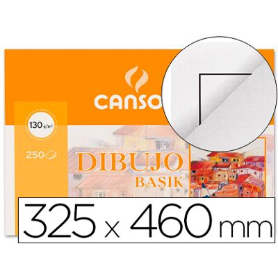 CANSON Papel de Desenho Basik Din A3 + c/ Esquadria em Mini Embalagems de 10 Folhas CANSON Papel de Desenho Basik Din A3 + c/ Esquadria em Mini Embalagems de 10 Folhas