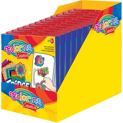 COLORINO DIS 12 Conjuntos de Ímanes Mix Formas Frigorífico COLORINO DIS 12 Conjuntos de Ímanes Mix Formas Frigorífico