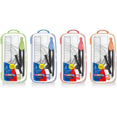 COLORINO CX 12 Set Geometria 8 Pcs 4 Sort. COLORINO CX 12 Set Geometria 8 Pcs 4 Sort.