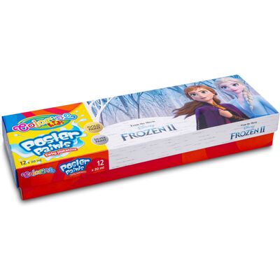 Caixa 12 Cores Pintura Colorino Disney Frozen II - COLORINO Caixa 12 Cores Pintura Colorino Disney Frozen II - COLORINO