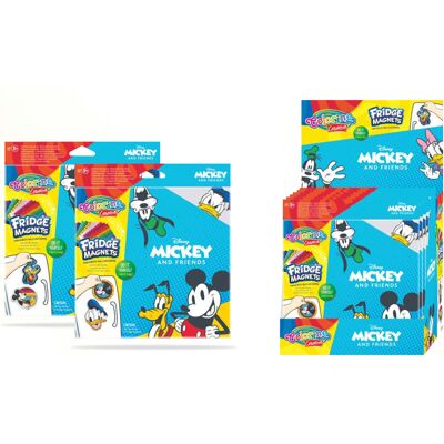 Conj. 4 Magnéticos 2 Sort. Colorino Mickey DIS 12 pcs - COLORINO Conj. 4 Magnéticos 2 Sort. Colorino Mickey DIS 12 pcs - COLORINO