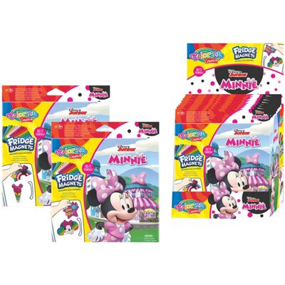 Conj. 4 Magnéticos 2 Sort. Colorino Minnie DIS 12 pcs - COLORINO Conj. 4 Magnéticos 2 Sort. Colorino Minnie DIS 12 pcs - COLORINO