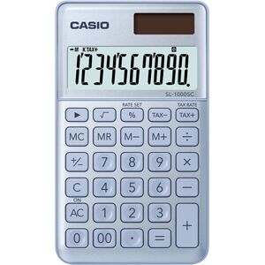 Calculadora de Bolso 10 Digitos (Azul) - CASIO Calculadora de Bolso 10 Digitos (Azul) - CASIO