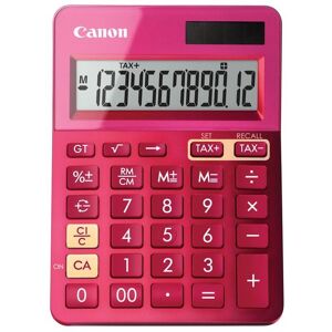 Calculadora de Secretária 12 Dígitos (Rosa) - CANON Calculadora de Secretária 12 Dígitos (Rosa) - CANON