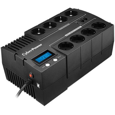 UPS BR700ELCD 700VA 420W 8 Tomadas CA - CYBERPOWER UPS BR700ELCD 700VA 420W 8 Tomadas CA - CYBERPOWER