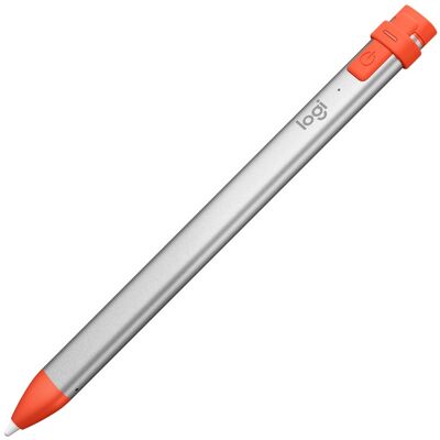 Caneta Crayon p/ iPad (Laranja/Prateado) - LOGITECH Caneta Crayon p/ iPad (Laranja/Prateado) - LOGITECH