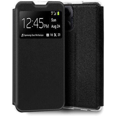 Capa Flip Cover Preta Xiaomi POCO X5 Pro 5G - Capinha de Telefone Capa Flip Cover Preta Xiaomi POCO X5 Pro 5G - Capinha de Telefone