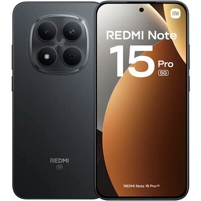 Smartphone Xiaomi Redmi Note 15 Pro 5G 6.83" 8GB/256GB Dual SIM (Preto) Smartphone Xiaomi Redmi Note 15 Pro 5G 6.83" 8GB/256GB Dual SIM (Preto)