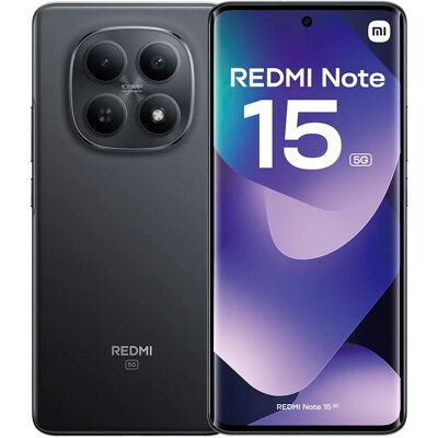 Smartphone Xiaomi Redmi Note 15 5G 6.77" 8GB/256GB Dual SIM (Preto) Smartphone Xiaomi Redmi Note 15 5G 6.77" 8GB/256GB Dual SIM (Preto)