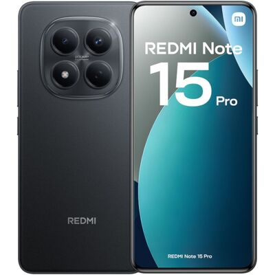 Smartphone Xiaomi Redmi Note 15 Pro 4G 6.77" 8GB/256GB Dual SIM (Preto) Smartphone Xiaomi Redmi Note 15 Pro 4G 6.77" 8GB/256GB Dual SIM (Preto)