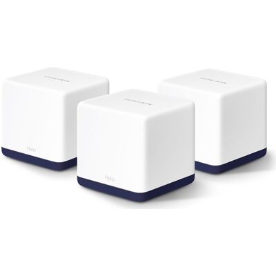Pack 3x Router Wireless Halo H50G AC1900 Whole Home Mesh Wi-Fi System - MERCUSYS Pack 3x Router Wireless Halo H50G AC1900 Whole Home Mesh Wi-Fi System - MERCUSYS