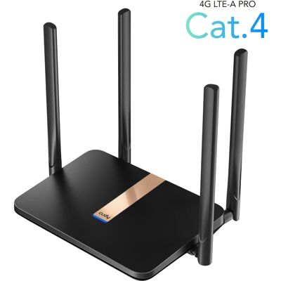 Router LT500D AC1200 Dual-Band WiFi 5 4G LTE 10/100Mbps - CUDY Router LT500D AC1200 Dual-Band WiFi 5 4G LTE 10/100Mbps - CUDY