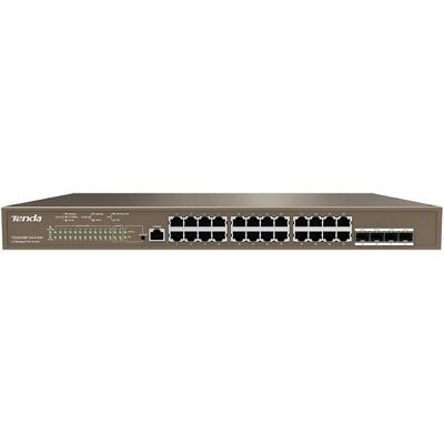 Switch 24P Gigabit 10/100/1000 Mbps TEG5328P - TENDA Switch 24P Gigabit 10/100/1000 Mbps TEG5328P - TENDA