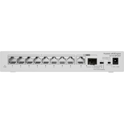 Switch S110-8P2ST 10/100/1000Mbps (8 Portas) - HUAWEI Switch S110-8P2ST 10/100/1000Mbps (8 Portas) - HUAWEI