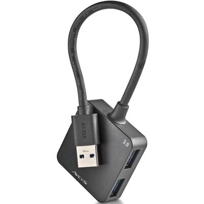 Hub USB TINY 3.0 TINY USB 3.2 Gen 1 (3.1 Gen 1) 4 Portas - NGS Hub USB TINY 3.0 TINY USB 3.2 Gen 1 (3.1 Gen 1) 4 Portas - NGS