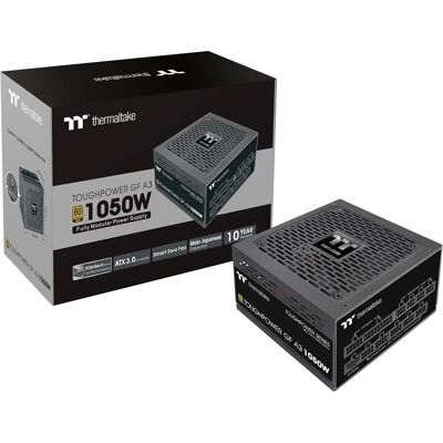 Fonte de Alimentação Toughpower GF A3 Gold 1050W (Preto) - THERMALTAKE Fonte de Alimentação Toughpower GF A3 Gold 1050W (Preto) - THERMALTAKE