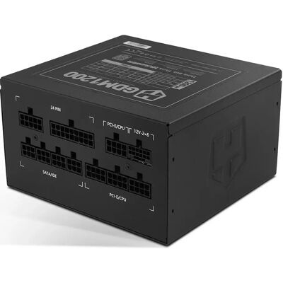 Fonte de Alimentação ATX Hummer GDM 1200W ATX 3.1/PCIe 5.1 80 Plus Gold Full Modular - NOX Fonte de Alimentação ATX Hummer GDM 1200W ATX 3.1/PCIe 5.1 80 Plus Gold Full Modular - NOX