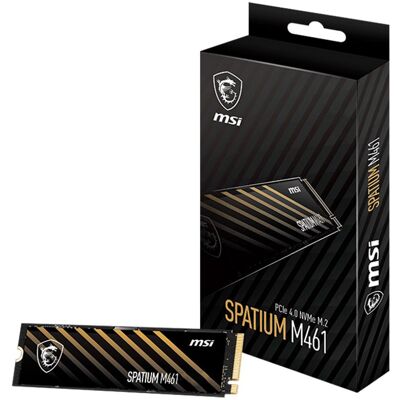 SSD M.2 2280 Spatium M461 2TB 3D NAND NVMe - MSI SSD M.2 2280 Spatium M461 2TB 3D NAND NVMe - MSI