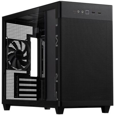Caixa Micro-ATX Prime AP201 TG Vidro Temperado (Preto) - ASUS Caixa Micro-ATX Prime AP201 TG Vidro Temperado (Preto) - ASUS