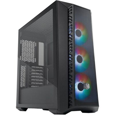 Cooler Master Caixa de PC Extended-ATX MasterBox 520 ARGB Mesh (Preto) - COOLER-MASTER Cooler Master Caixa de PC Extended-ATX MasterBox 520 ARGB Mesh (Preto) - COOLER-MASTER