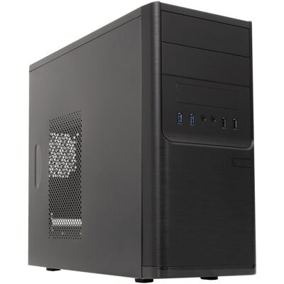 Caixa de PC Micro-ATX Dark Shadow c/ Fonte de Alimentação 300W (Preto) - UNYKACH Caixa de PC Micro-ATX Dark Shadow c/ Fonte de Alimentação 300W (Preto) - UNYKACH