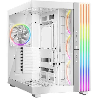 Caixa ATX LIGHT BASE 900 FX Full Tower (Branco) - BE QUIET! Caixa ATX LIGHT BASE 900 FX Full Tower (Branco) - BE QUIET!