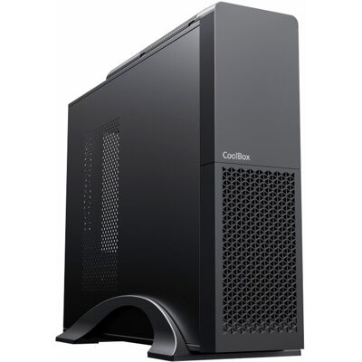 Caixa Micro ATX T313 Slim c/ Fonte de Alimentação (Preto) - COOLBOX Caixa Micro ATX T313 Slim c/ Fonte de Alimentação (Preto) - COOLBOX