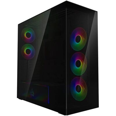 Caixa Extended-ATX Xtender Premium Tempered Glass ARGB Black - ARCTIC Caixa Extended-ATX Xtender Premium Tempered Glass ARGB Black - ARCTIC