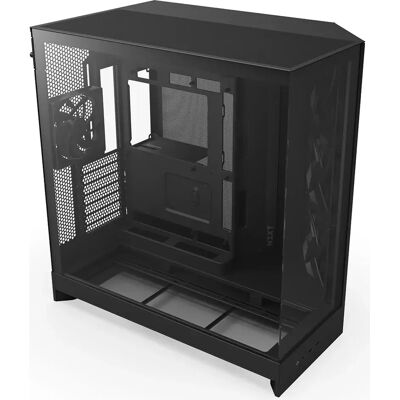 Caixa Extended-ATX H9 Flow (2025) Tempered Glass (Preto) - NZXT Caixa Extended-ATX H9 Flow (2025) Tempered Glass (Preto) - NZXT