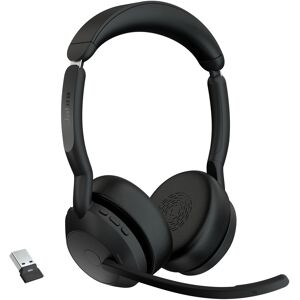 Auscultadores Headset Evolve2 55 USB/Bluetooth c/ Micro (Preto) - JABRA Auscultadores Headset Evolve2 55 USB/Bluetooth c/ Micro (Preto) - JABRA