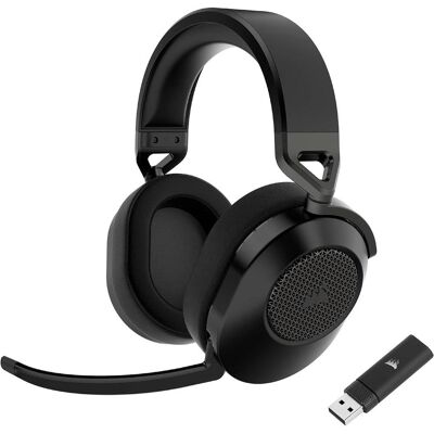 Auscultadores Headset Gaming Bluetooth HS65 (Preto) - CORSAIR Auscultadores Headset Gaming Bluetooth HS65 (Preto) - CORSAIR