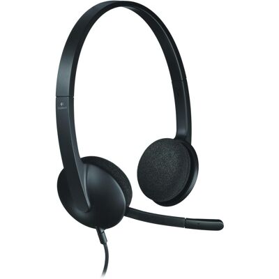 Auscultadores Headset c/ Microfone - Logitech H340 Auscultadores Headset c/ Microfone - Logitech H340