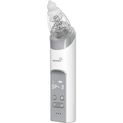 Aspirador Nasal BC023 c/ 3 Pontas (Cinzento) - GROWNSY Aspirador Nasal BC023 c/ 3 Pontas (Cinzento) - GROWNSY