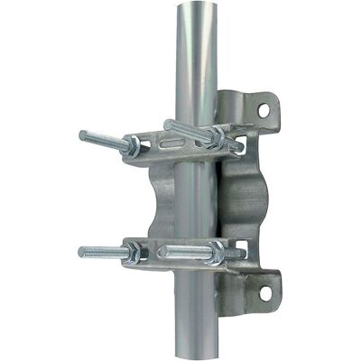 Suporte Múltiplo Chapa Galvanizada p/ 2 Tubos Paralelos e/ou 90º Suporte Múltiplo Chapa Galvanizada p/ 2 Tubos Paralelos e/ou 90º