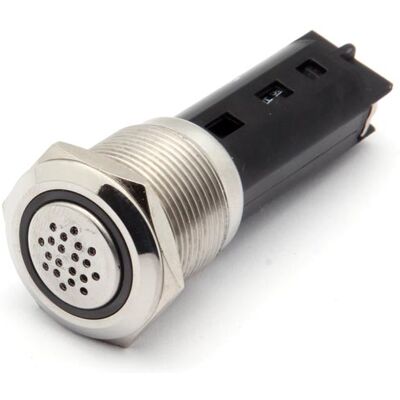 Velleman - SV21 - Aço inoxidável - Montagem embutida - Buzzer Velleman - SV21 - Aço inoxidável - Montagem embutida - Buzzer