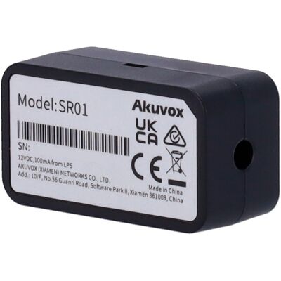 Módulo de segurança Akuvox SR01 - Controle de fechadura Módulo de segurança Akuvox SR01 - Controle de fechadura