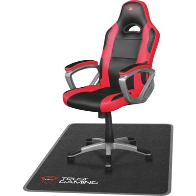 Tapete Gaming GXT 715 de Proteção p/ Chão 99 x 120 cm (Preto) - TRUST Tapete Gaming GXT 715 de Proteção p/ Chão 99 x 120 cm (Preto) - TRUST