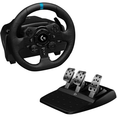 Volante G923 TrueForce Racing Wheel PS5/PS4/PC (Preto) - LOGITECH Volante G923 TrueForce Racing Wheel PS5/PS4/PC (Preto) - LOGITECH