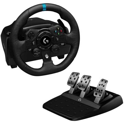 Volante G923 TrueForce Racing Wheel Xbox One/ PC (Preto) - LOGITECH Volante G923 TrueForce Racing Wheel Xbox One/ PC (Preto) - LOGITECH