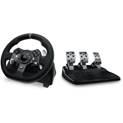 Volante G920 + Pedais PC/Xbox One - LOGITECH Volante G920 + Pedais PC/Xbox One - LOGITECH