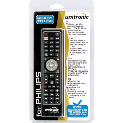 Comando Universal Dedicado p/ TVs LCD PHILIPS - UNITRONIC Comando Universal Dedicado p/ TVs LCD PHILIPS - UNITRONIC