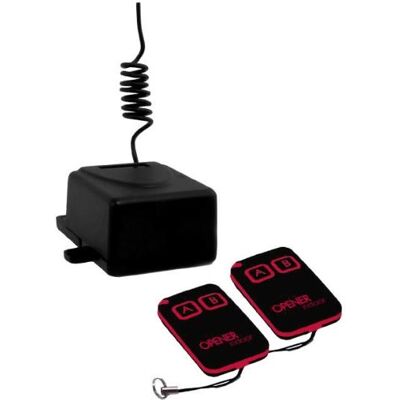 Kit Emissor Receptor 2 Canais e 2 Comandos Interior (433MHz) - JollyLine Kit Emissor Receptor 2 Canais e 2 Comandos Interior (433MHz) - JollyLine