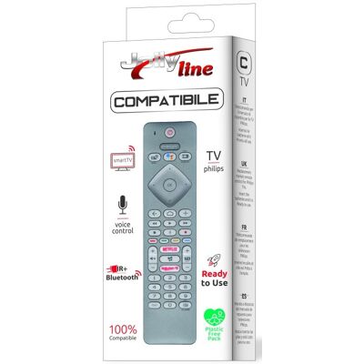 Comando Compatível c/ TVs LCD PHILIPS - JollyLine Comando Compatível c/ TVs LCD PHILIPS - JollyLine